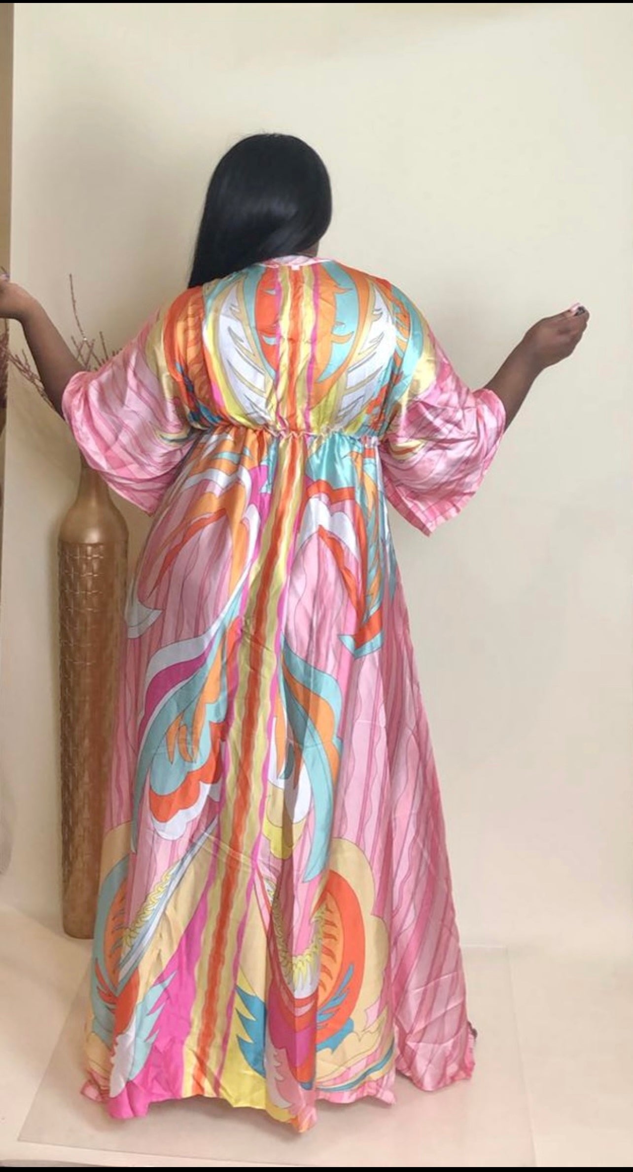 Queen B Maxi dress/Kimono
