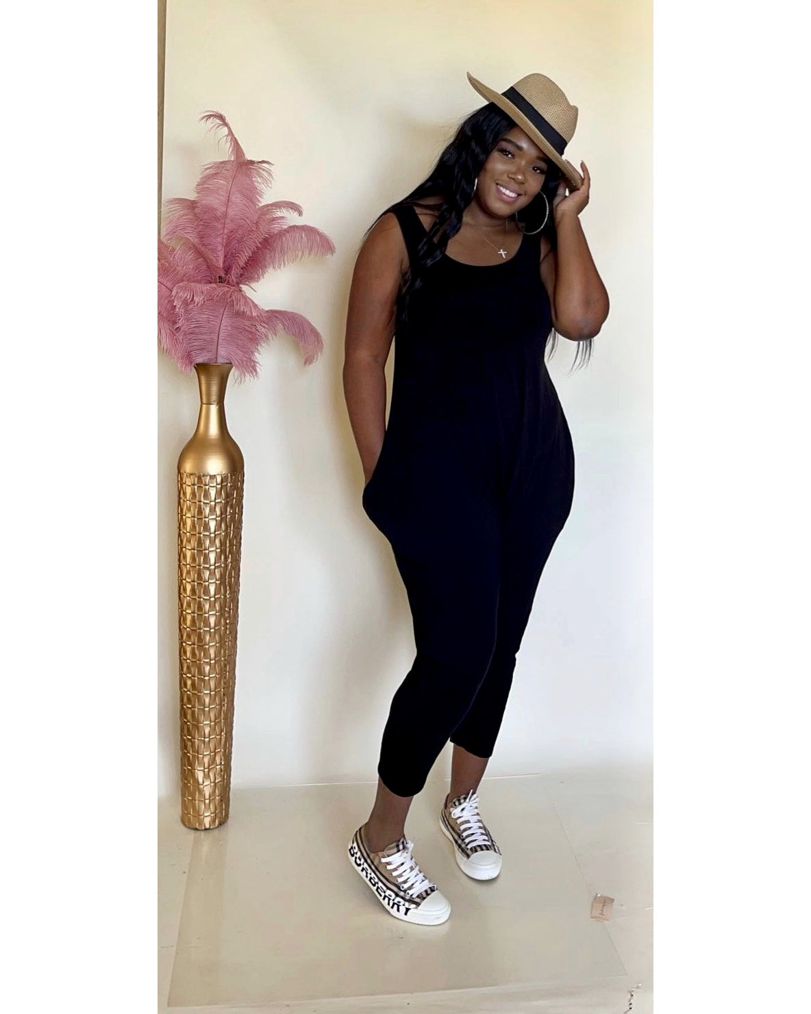 Slay at home oversize jumpsuit