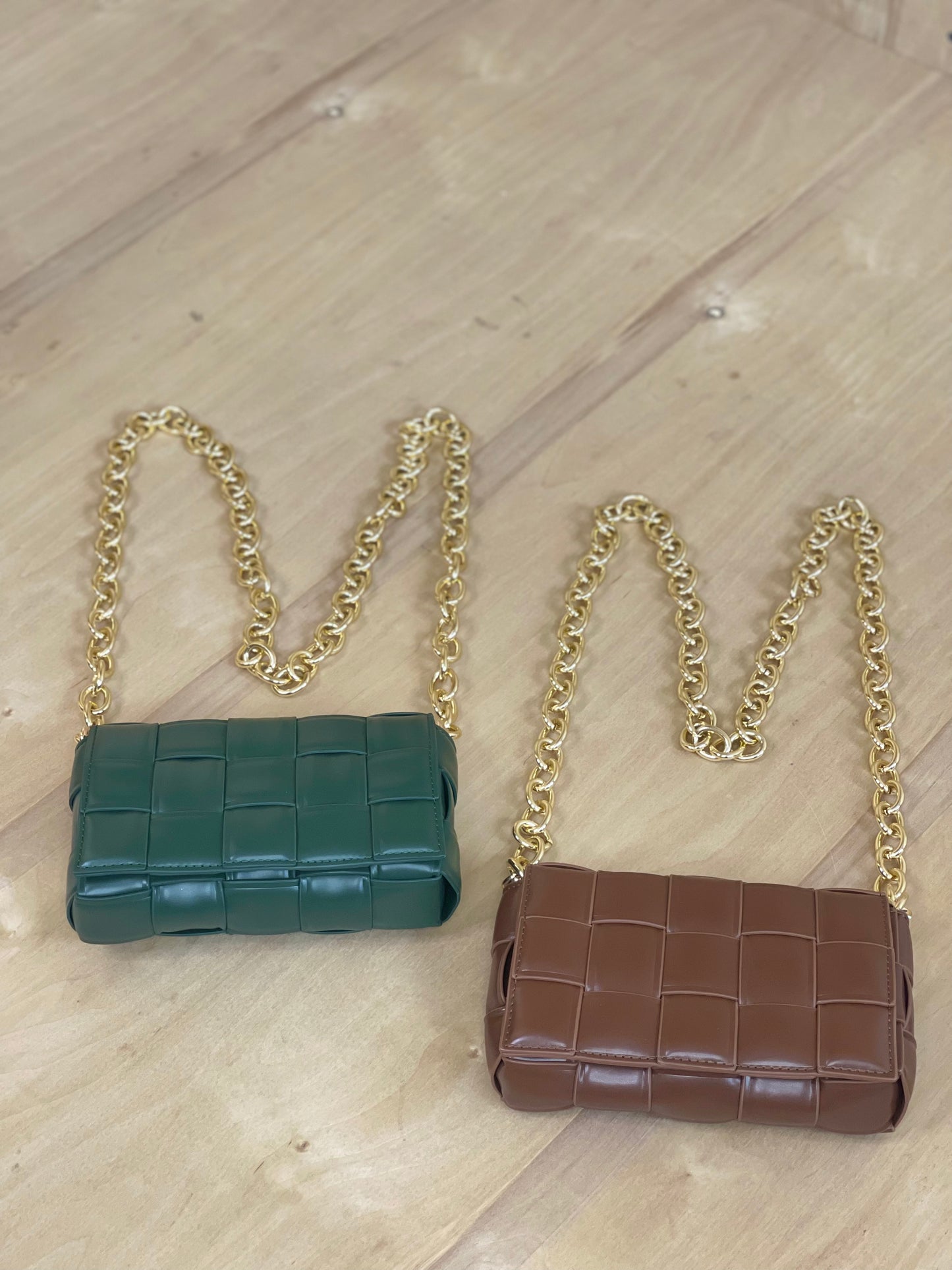 Vegan leather Crossbody purse