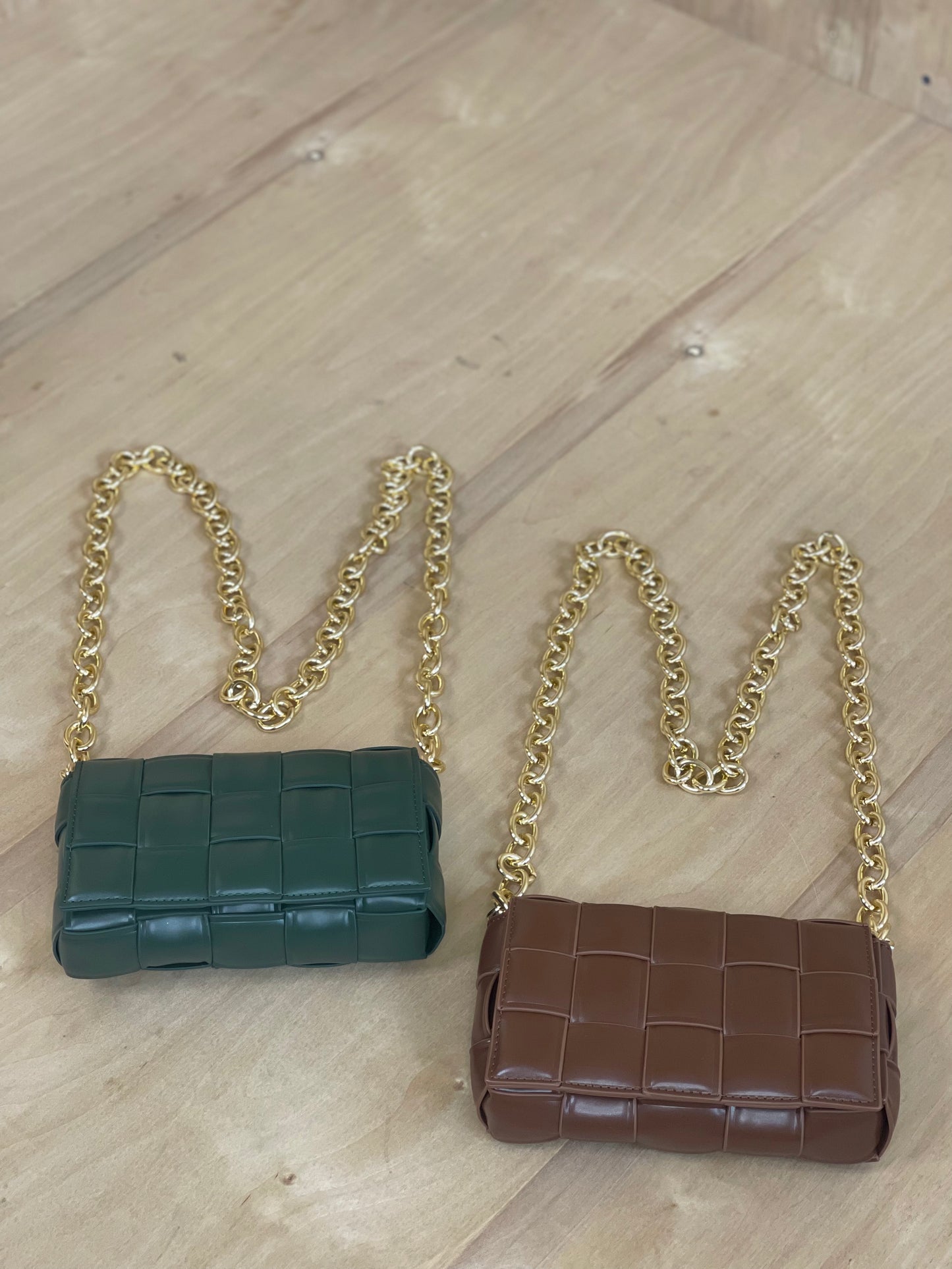 Vegan leather Crossbody purse
